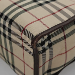 Burberry Nova Check Tote Canvas and Leather