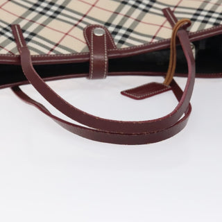 Burberry Nova Check Tote Nylon