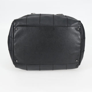 Chanel Square Stitch Shoulder Bag Quilted Caviar