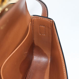 Celine Triomphe East-West Shoulder Bag Triomphe Coated Canvas