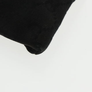 Gucci Vintage Double Belt Bag GG Canvas with Leather