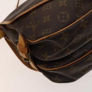 Louis Vuitton Saumur Handbag Monogram Canvas