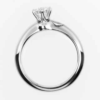 Tiffany & Co. Tiffany Setting Solitaire Ring Platinum with Diamond