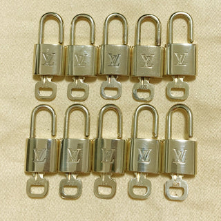 Louis Vuitton Cadenas Bag Charm Gold-plated