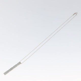 Tiffany & Co. Atlas Bar Pendant Necklace Silver 925