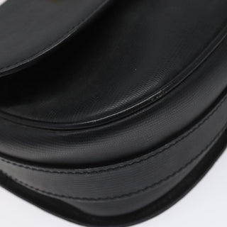 Celine Vintage Circle Logo Crossbody Bag Leather