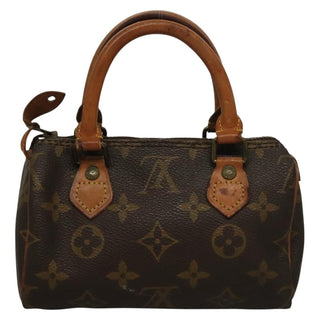 Louis Vuitton Speedy Mini HL Handbag Monogram Canvas