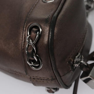 Chanel Lax Tassel Chain Shoulder Bag Leather