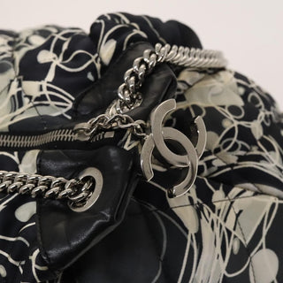 Chanel Kaleidoscope Chain Tote Quilted Printed Satin