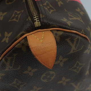 Louis Vuitton Speedy Handbag Limited Edition V Monogram Canvas