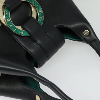 Bvlgari Chandra Hobo Canvas and Leather