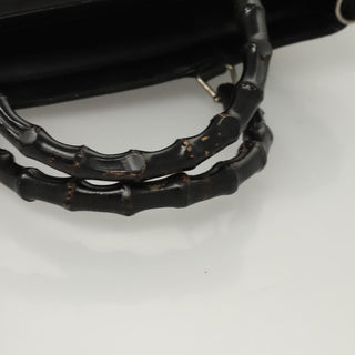 Gucci Vintage Bamboo Handle Tote Nylon