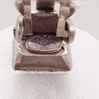 Chanel Vintage CC Round Button Clip-On Earrings Metal