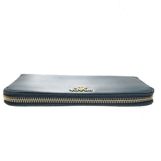 Prada Zip Around Tab Wallet Saffiano Leather