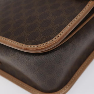 Celine Macadam Shoulder Bag PVC Leather