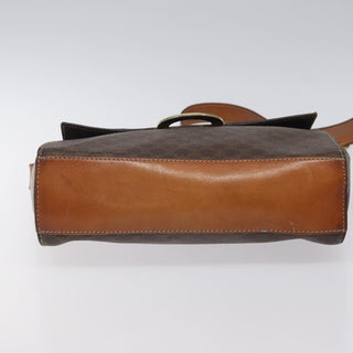 Celine Macadam Shoulder Bag PVC Leather