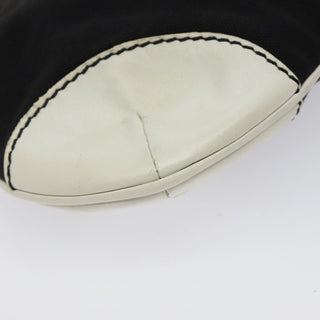 Chanel Vintage Olsen CC Chain Shoulder Bag Canvas and Leather