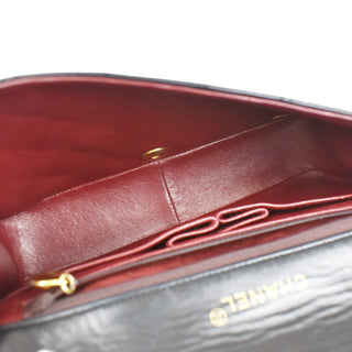 Chanel Vintage Full Flap Bag Quilted Lambskin