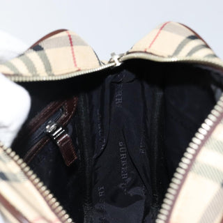 Burberry Zip Messenger Bag Nova check Canvas and Leather