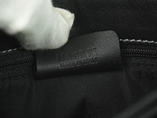 Bvlgari Embellished Logo Tote Bag Leather