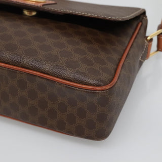 Celine Vintage Macadam Shoulder Bag Canvas