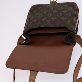 Louis Vuitton Cartouchiere Handbag Monogram Canvas