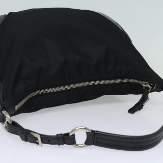 Prada Zip Hobo Tessuto with Leather