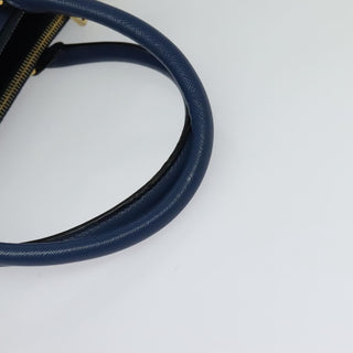 Prada Front Pocket Double Zip Lux Tote Saffiano Leather