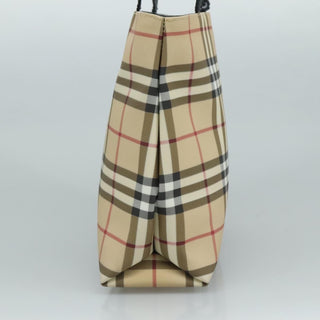 Burberry Top Handle Tote Nova Check Canvas
