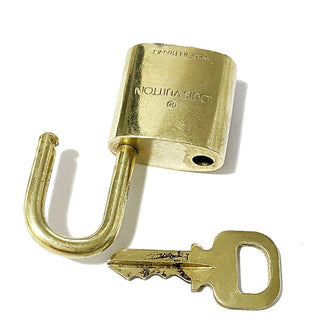 Louis Vuitton Cadenas Bag Charm Gold-plated