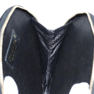 Chanel Record Wristlet Stitched Patent