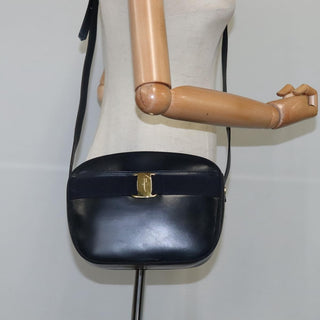 Salvatore Ferragamo Vala Shoulder Bag Leather