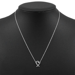 Tiffany & Co. Paloma Picasso Loving Heart Pendant Necklace Silver 925