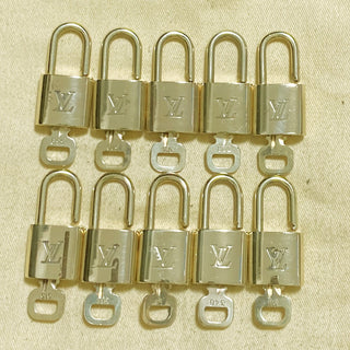 Louis Vuitton Cadenas Bag Charm Gold-plated