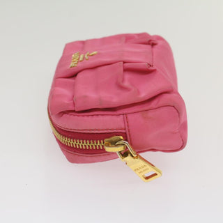 Prada Bow Camera Crossbody Bag Tessuto
