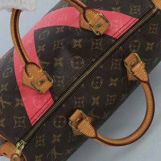 Louis Vuitton Speedy Handbag Limited Edition V Monogram Canvas