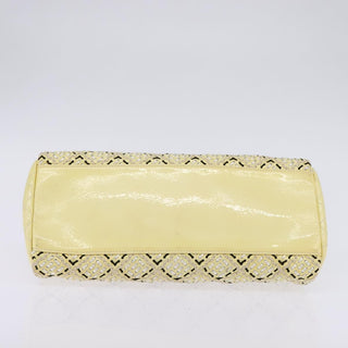 Chanel Just Mademoiselle Bag Woven Stitch Patent