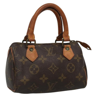 Louis Vuitton Speedy Mini HL Handbag Monogram Canvas