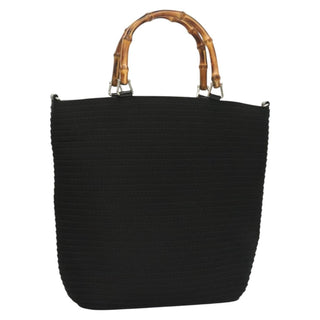 Gucci Vintage Bamboo Handle Bag Nylon
