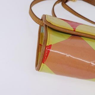 Louis Vuitton Fleurs Pochette Printed Monogram Vernis