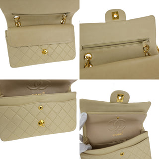 Chanel Vintage Classic Double Flap Bag Quilted Lambskin