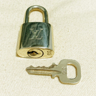 Louis Vuitton Cadenas Bag Charm Gold-plated