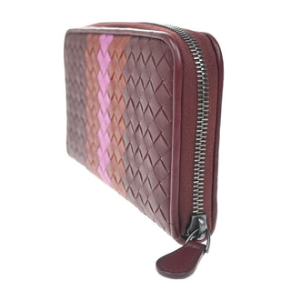 Bottega Veneta Intrecciato Long Zip  Wallet Leather