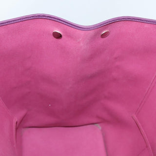 Hermes Cabag Handbag Toile and Leather