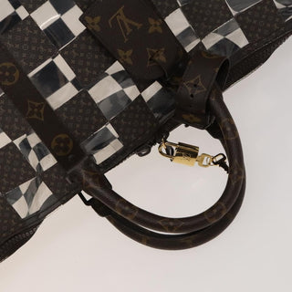 Louis Vuitton Keepall Bandouliere Bag Monogram Chess Coated Canvas and PVC