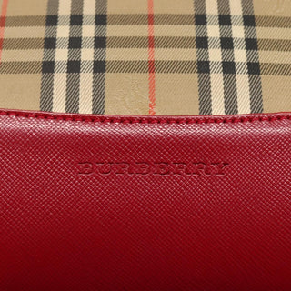 Burberry Nova Check Tote canvas check pattern