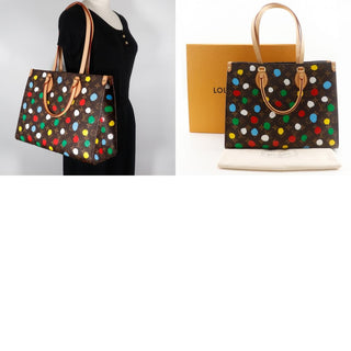 Louis Vuitton OnTheGo Tote Yayoi Kusama Painted Dots Monogram Canvas