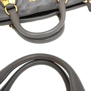 Prada Convertible Belted Satchel Soft Calf