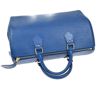 Louis Vuitton Speedy Handbag Epi Leather
