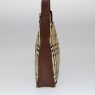 Burberry Shoulder Bag Haymarket Coated Canvas